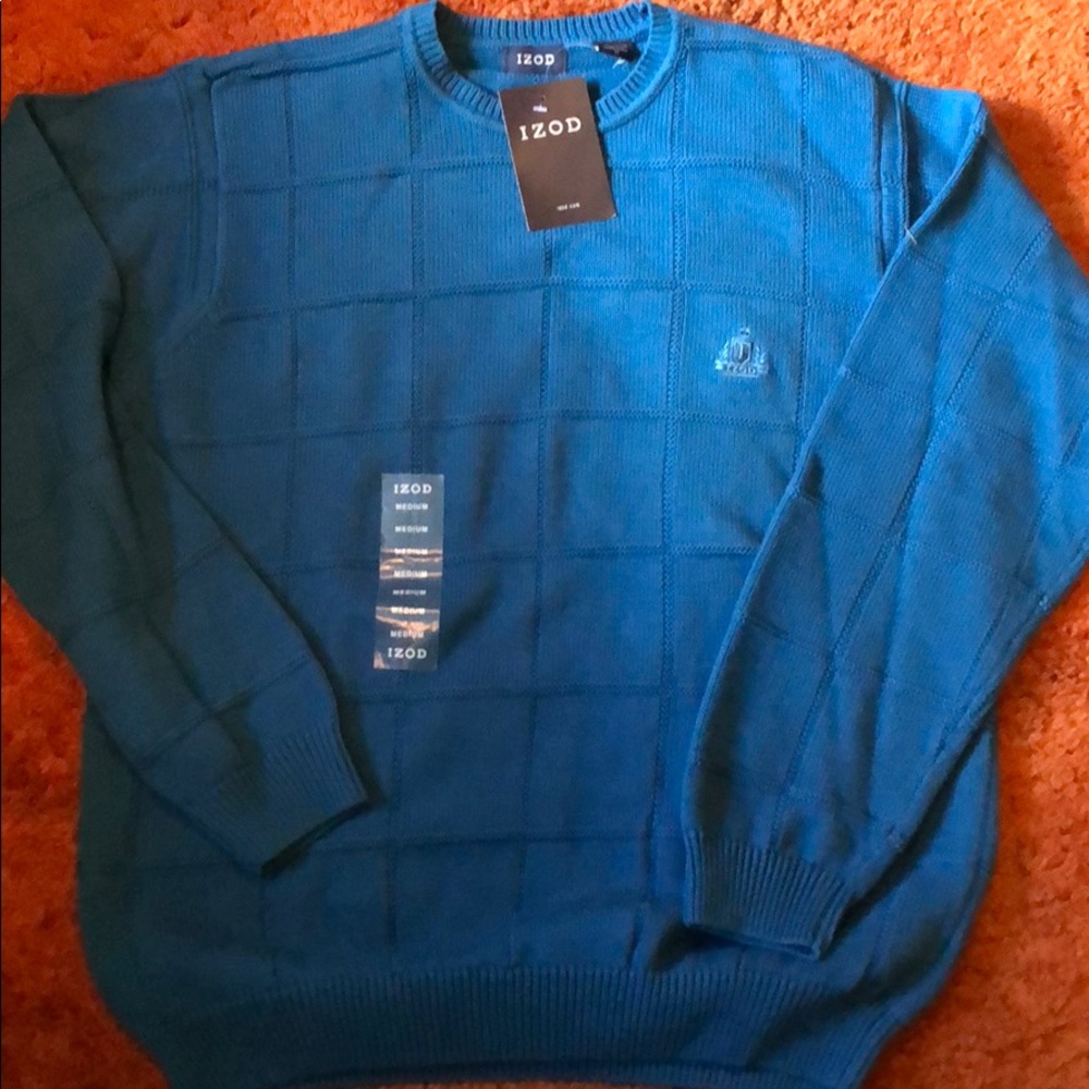Izod cotton sweater NWT